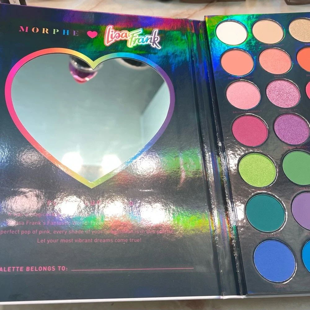 VAULTED ~ Morphe x Lisa Frank ~ ‘35B PRANCING UNI’S' Artistry Eyeshadow Palette